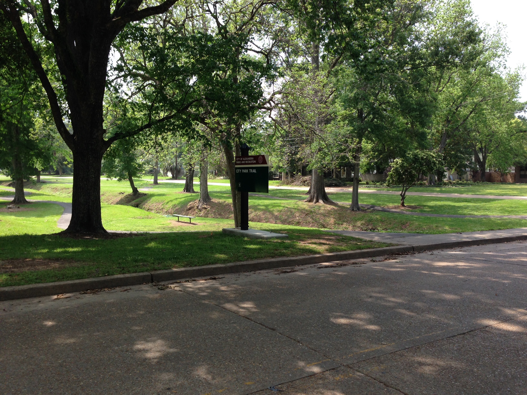 City Park Trail Parks & Recreation Alexandria, LA